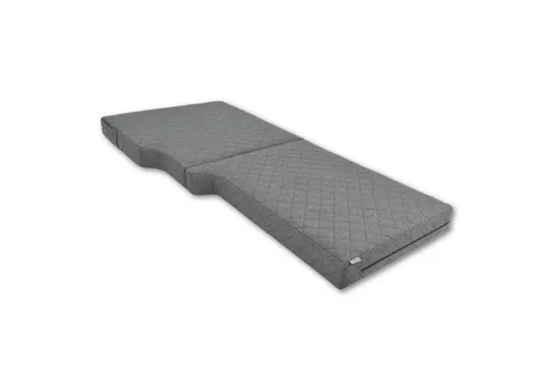 Klappmatratze Fahrerhaus-Matratze VISCO von FORTISLINE - Faltbare Matratze für Crafter, Sprinter, Ducato & mehr – 10 cm Komfort mit Memory Foam für erholsamen Schlaf im Fahrerhaus, ideal für Berufsfahrer und Vanlifer.