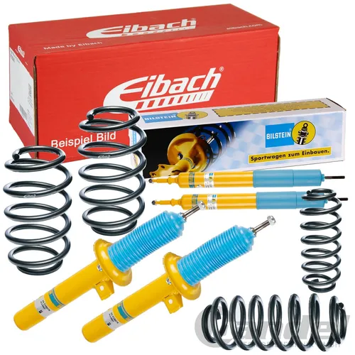 EIBACH B12 Pro-Kit Fahrwerk 15 mm/20 mm - Stoßdämpfer & Federbeine, optimiert das Fahrverhalten und sorgt für ein sportliches Fahrgefühl ohne elektrische Dämpferregulierung