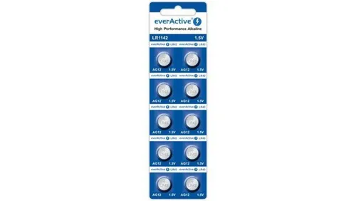 bateria alkaliczna mini everActive AG12 G12 LR1142 LR43 10 x