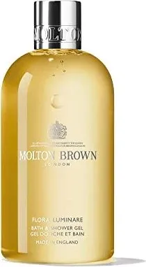 Molton Brown Flora Luminare Bath & Shower Gel (300 ml) - Körperpflege: Verwöhnen Sie Ihre Sinne mit dem luxuriösen Duft von Orangenblüte und Jasmin in diesem hochwertigen Duschgel.