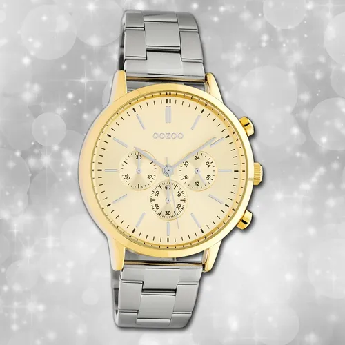 Oozoo Damenuhr Timepieces C10562 silber Edelstahlarmband Analoguhr UOC10562