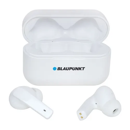 Blaupunkt TWS 30 WH - Kabellose In-Ear Kopfhörer in Weiß, exzellente Klangqualität mit Active Noise Cancelling und bis zu 30 Stunden Akkulaufzeit