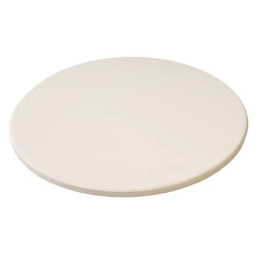 TAINO Pizzastein Ø30 cm - Ideal für Pizza, Brot und Flammkuchen - Hochwertiger Pizzastein aus Cordierit mit optimaler Wärmeverteilung. Ideal für Backöfen und Grills, sorgt für ein knuspriges Ergebnis. Einfach in der Handhabung und perfekt für Teigwaren.