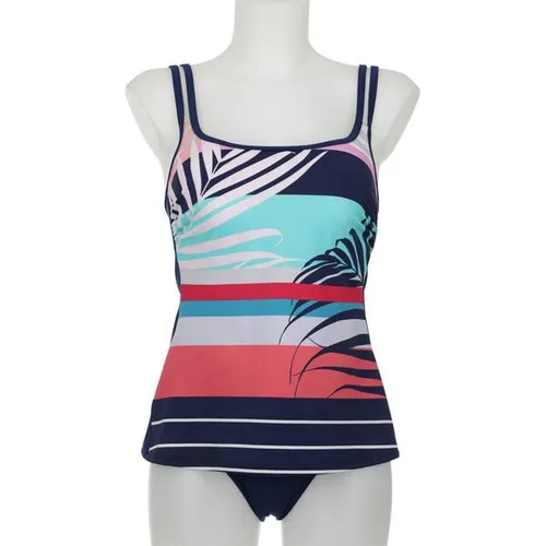 SUNMARIN Damen Bikini Prothesentankini - Tankini mit eingearbeiteten Softschalen und verstellbaren Trägern für optimalen Halt, ideal für sportliche Aktivitäten und Freizeit.