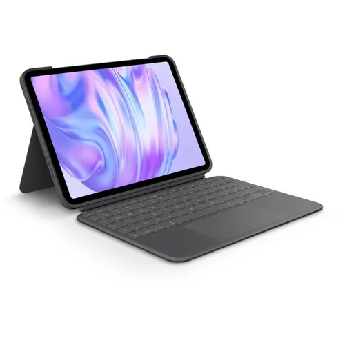 Logitech Combo Touch für iPad Pro 11 Zoll (M4) (2024) - Abnehmbare Tastatur mit Hintergrundbeleuchtung, flexibel und vielseitig für kreatives und produktives Arbeiten