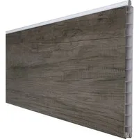 GroJa Einzelprofil Premium Basicline 180 cm x 28,4 cm Monument Oak - Schmaler Sichtschutz aus langlebigem PVC, ideal für individuelle Gestaltung. Maße: 180 cm x 28,4 cm. Wählen Sie aus einer Vielzahl von Dekoren für den perfekten Look in Ihrem Garten.