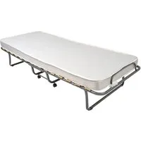 Veraflex Gästebett Colonia Klappbett mit Matratze - Klappbett 200x90x40 cm, platzsparend und ideal für Übernachtungsgäste, inklusive Schutzhülle für optimalen Schutz