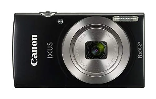 Canon IXUS 185 Digitalkamera - Digitale Kompaktkamera mit 20 MP, 8x optischem Zoom und 6,8 cm LCD-Display – ideal für hochwertige Fotos und HD-Videos in jeder Situation.