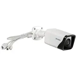 D-Link DCS 4714E Netzwerk-Überwachungskamera - Wetterfeste Bullet-Kamera für den Außenbereich mit Tag- und Nacht-Farbüberwachung, ideal für Sicherheitslösungen.