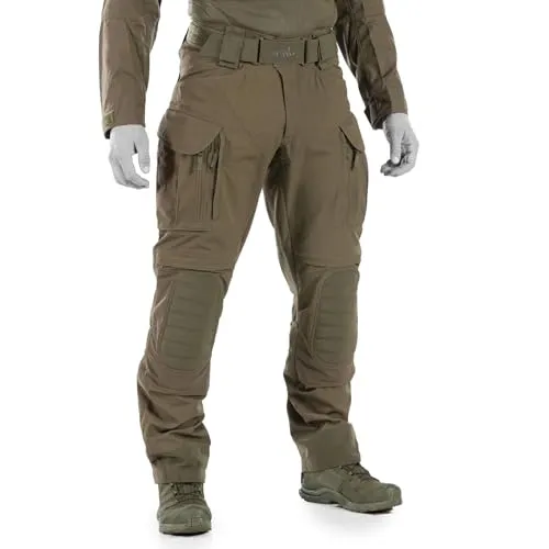 UF Pro Striker X GEN.2 Kampfhose (Steingrauoliv, 32/34) - Hochwertige Kampfhose mit vielseitigen Cargotaschen und abnehmbarer Knieweitenregulierung. Perfekt für den professionellen Einsatz und ausgestattet mit robusten CORDURA-Verstärkungen.