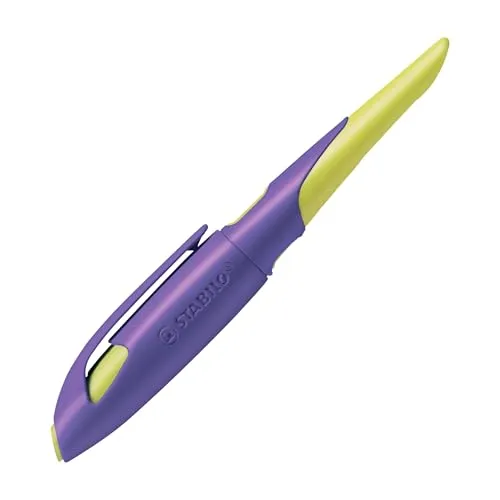 STABILO Füller R Patrone A EASYbirdy violett/gel 5014/3-41 Rechts