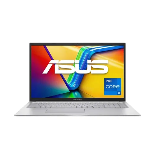 ASUS Vivobook 17 X1704VA-AU918W - Leistungsstarkes Notebook mit 17,3 Zoll FHD - Leistungsfähiges Notebook für Multitasking und Entertainment, ausgestattet mit Intel Core™ 7 und großem 17,3 Zoll Bildschirm für brillante Darstellungen.