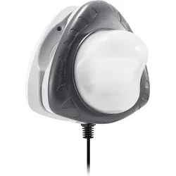 INTEX 28698 Magnetyczna lampa basenowa LED - LED Poolbeleuchtung für Schwimmbecken bis 732 cm, mit sicherer Magnettechnologie und 5 Farben, energieeffizient und einfach zu installieren.