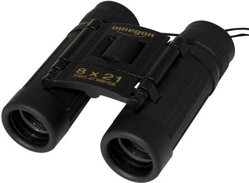 Omegon Pocketstar 8x21 Fernglas - Kompaktes Fernglas für Wandern und Reisen, ultra-leicht mit wetterresistentem Gehäuse und hervorragendem Preis-Leistungs-Verhältnis.