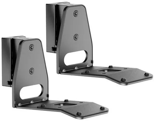 My Wall HS41L Lautsprecher-Wandhalterung - Neigbar & Drehbar in Schwarz, 2St. - Lautsprecherwandhalterung für perfekten Sound und sauberen Look. Neigbar bis 18° und schwenkbar um 90° mit integriertem Kabelmanagement für eine ordentliche Montage.