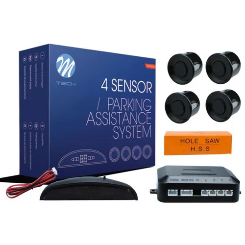 M-Tech Cp4B Einparkhilfe mit 4 Sensoren, Display und Tonsignal - Sonstige, sorgt für sicheres Einparken mit akustischen und visuellen Warnsignalen.