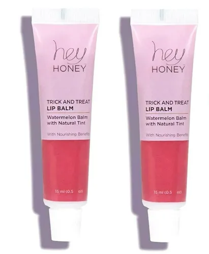 Hey Honey Trick & Treat Wassermelone Hydratisierender Lip Balm 15ml Rot 2er Pack