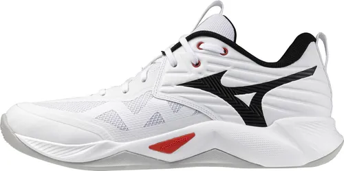 Mizuno Handballschuhe Momentum Pro Herren, Größe 42,5, Weiß - Leichte Mizuno Handballschuhe mit hervorragender Dämpfung und Stabilität. Ideal für intensives Spiel, dank MIZUNO ENERZY NXT für optimale Energierückgabe und bequemer Passform.