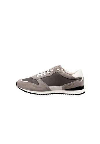 Lloyd SWIFT Schnürschuh grau 40 EU (6,5 UK) - Sneaker aus hochwertigem Leder, mit Kaltfutter für optimalen Tragekomfort und stilvolles Design in Grau/Weiß.