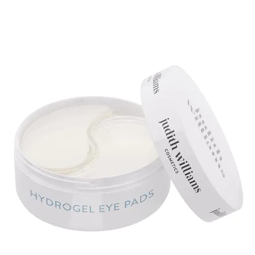 Judith Williams Cosmetics Hydrogel Eye Pads, feuchtigkeitsspendende Augen-Gel-Pads mit Glycerin, gegen Augenringe & Tränensäcke, kühlend & abschwellend, 60 St