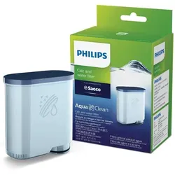 Philips Saeco Aqua Clean Wasserfilter CA6903/10 - Wasserfilter für Kaffeevollautomaten, ermöglicht bis zu 5000 Tassen Kaffee ohne Entkalken dank innovativer Ionenaustausch-Technologie und mikroporösem Filter.