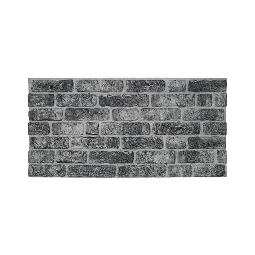 IZODEKOR Wandverkleidung Steinoptik Styropor 3D Wandpaneele - Verblender Steinoptik für Küche, Badezimmer, Balkon, Schlafzimmer, Wohnzimmer, Küchenrückwand und Teras | Alte Stadt