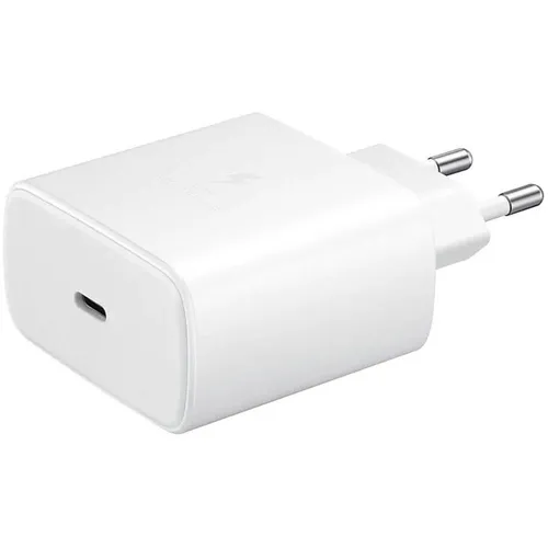 Samsung Schnellladegerät 45 W EP-TA845, PD, Weiß - Ultra schnelles Laden - Handy Ladegeräte mit 45W Super Fast Charging 2.0 für blitzschnelles Aufladen Ihres Galaxy Note10+ und anderer Geräte. Inklusive 1m USB-C-Kabel für maximale Flexibilität.