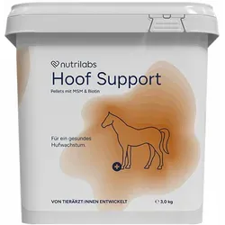 NutriLabs Hoof Support Pellets 3 kg - Hochwertige Hoof Support Pellets für Pferde, angereichert mit wichtigen Mikronährstoffen für optimales Hufwachstum. Ideal zur Unterstützung der Hufqualität und für den täglichen Einsatz.