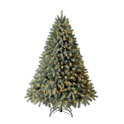 Evergreen künstlicher Weihnachtsbaum Vermont Fichte 180 cm mit Lichterkette - Weitere Garteneinrichtung - Pflegeleichter Weihnachtsbaum in Fichtenoptik, der nie nadelt und mit integrierter Lichterkette für festliche Beleuchtung sorgt.