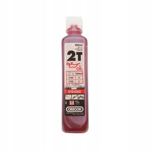 OREGON Zweitaktmotorenöl 100 ml - Hochwertiges 2-Takt Öl für optimale Motorleistung und Schutz, ideal für Rasenmäher und Motorsägen.