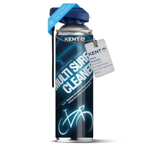 KENT BIKE Multi Surface Cleaner – Allzweckreiniger für Fahrrad & E-Bike – Entfernt Schmutz, Öl & Fett – Ideal für Lack, Metall & Kunststoff – Schnell und einfach in der Anwendung