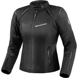 SHIMA RUSH Motorrad Jacke Damen - Wasserdicht und mit AirForce Rückenprotektor - Schutzjacke für Damen mit innovativer Kühltechnologie für komfortable Sommerfahrten und maximalen Schutz durch dichten Stoff. Ideal für anspruchsvolle Motorradfahrer.