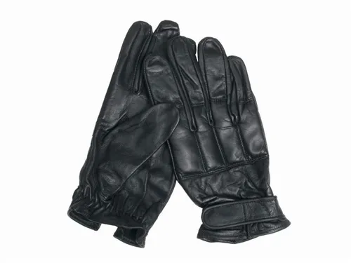 Handschuhe "Defender" aus Leder für Security, Größe S - Hochwertige Sicherheits-Handschuhe aus Leder, besonders strapazierfähig und ideal für den professionellen Einsatz im Sicherheitsdienst.