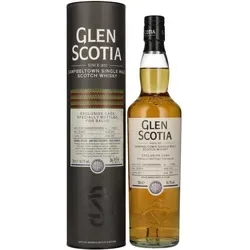 Glen Scotia 7 Years Old Single Malt Scotch Whisky 56,1% Vol. 0,7l - Entdecken Sie den Glen Scotia 7 Years Old Single Malt Scotch Whisky in Cask Strength mit 56,1% Vol. – ein kraftvoller Whisky mit fruchtiger Süße und maritimen Aromen, ideal für besondere Anlässe.