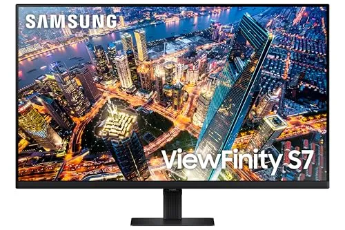 Samsung S70D 32" 4K Ultra HD Monitor - Monitore mit 81,3 cm (32"), 4K Ultra HD Auflösung und 178° Betrachtungswinkel für beeindruckende Bildqualität und optimale Sicht aus jedem Winkel.