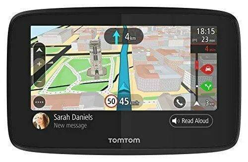 TomTom Go 520 - 5" PKW Navigationssystem - Tragbare Navigationsgeräte mit lebenslangen Kartenupdates und Echtzeit-Verkehrsinformationen für stressfreies Fahren.
