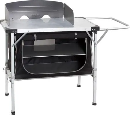 Brunner Küchenschrank Chuck Box NG (0426079N.C03) - Praktischer Küchenschrank für Campingmöbel, ideal für die Organisation Ihrer Küchenutensilien und mit robustem Design für den Außeneinsatz.