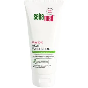 sebamed Fußcreme Urea Akut 10%, feuchtigkeitsspendend, für Diabetiker, mit Urea, 100 ml