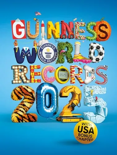 Guinness World Records 2025 - Belletristik und 70 Jahre Rekordgeschichte, mit über 1.000 Bildern und faszinierenden Fakten für die ganze Familie.