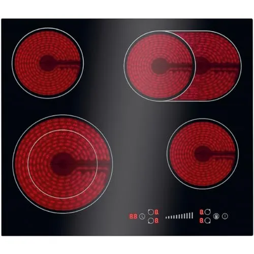 Bomann® EBK 7941 Autarkes Ceranfeld - Kochfeld mit 4 Kochzonen, intuitiver Touch/Slide Control und Timerfunktion für präzises Kochen. Das elegante, rahmenlose Design passt perfekt in jede moderne Küche.