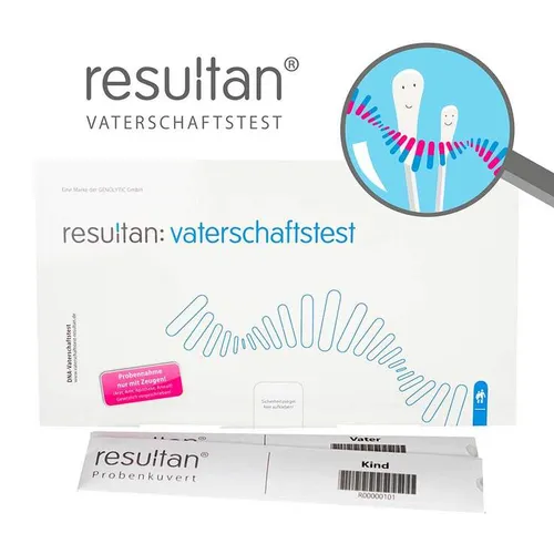 Vaterschaftstest Basic 1 St - DNA-Testbox für Vater und Kind, inklusive Probenentnahmematerialien und Analyse bereits bezahlt