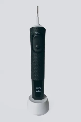 Braun Oral-B Vitality Pro Zahnbürste mit Ladestation - Elektrische Zahnbürste mit 3 Putzmodi und integriertem Timer für optimale Mundpflege, inklusive praktischer Ladestation.