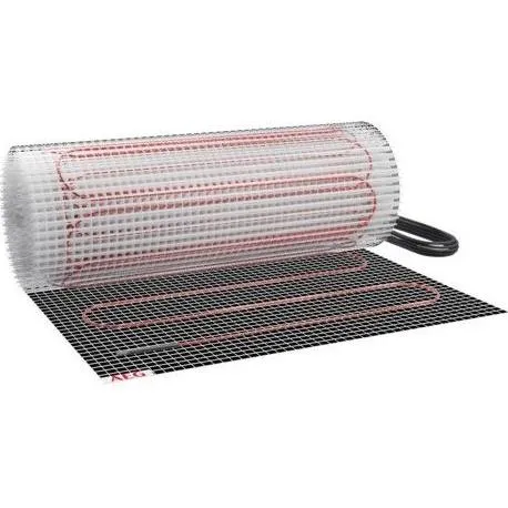 AEG Haustechnik Basis Thermo Boden TBS TB 160/8 - Elektrische Fußbodenheizung - Bodenheizung: Heizmatte für 8 m² mit 160 W/m², sorgt für angenehme Wärme und hohen Komfort in Ihrem Zuhause.