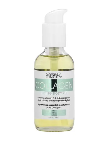 Advanced Clinicals, Kollagen-Lifting-Körperöl, 112 ml