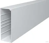 OBO Bettermann Wand+Deckenkanal 80x210mm, PVC WDK80210RW 6191312 - Wand- und Deckeninstallationskanal aus hochwertigem PVC, ideal für sichere Kabelverlegung mit Bodenlochung und flexiblem Einsatz bei Temperaturen von -5 bis 60 °C.