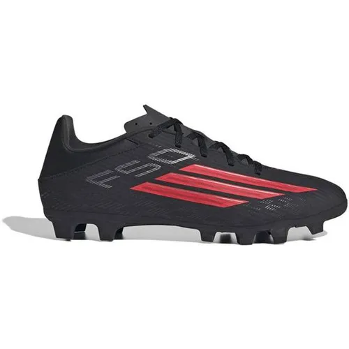 adidas Unisex F50 Club Fußballschuhe, core Black/Lucid Red, 42 2/3 EU - Leichte Fußballschuhe für festen und vielseitigen Boden, mit regulärer Passform und strapazierfähigem Obermaterial für optimalen Tragekomfort.