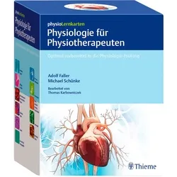 physioLernkarten: Physiologie für Physiotherapeuten - Studium & Erwachsenenbildung - 415 informative Karten zur Physiologie, ideal für angehende Physiotherapeuten zur effektiven Prüfungsvorbereitung.