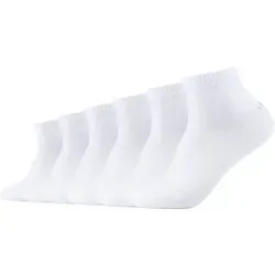 s.Oliver Kurzsocken originals (6-Paar) mit weichem Bund weiß 47-49