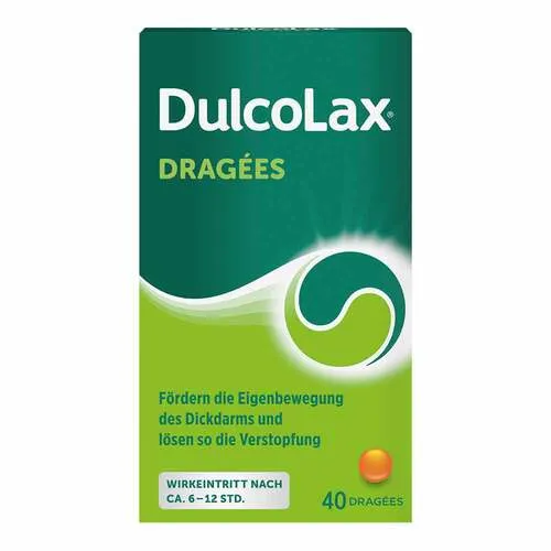 Dulcolax Dragees - Effektives Abführmittel mit Bisacodyl - Arzneimittel zur kurzfristigen Behandlung von Verstopfung, wirkt zuverlässig über Nacht und sorgt für eine planbare Linderung der Beschwerden.