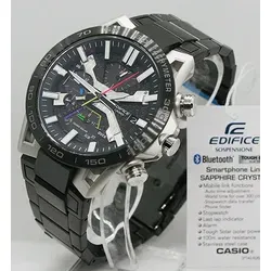 CASIO EDIFICE EQB-2000DC-1AER Quarzuhr - Chronograph mit Bluetooth-Technologie für präzise Zeitmessung und einfache Verbindung zu Smartphones, ideal für moderne Herren.
